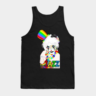 Jazz the Rainbow Clown Tank Top